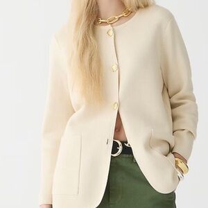 NWOT J. Crew Giselle Sweater Blazer
